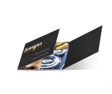 6pp Matt Laminated Business Cards with Foiling to one side (450gsm)